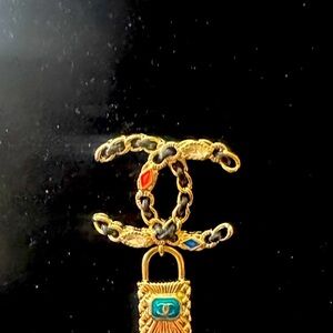 CHANEL  Brooch signed in back